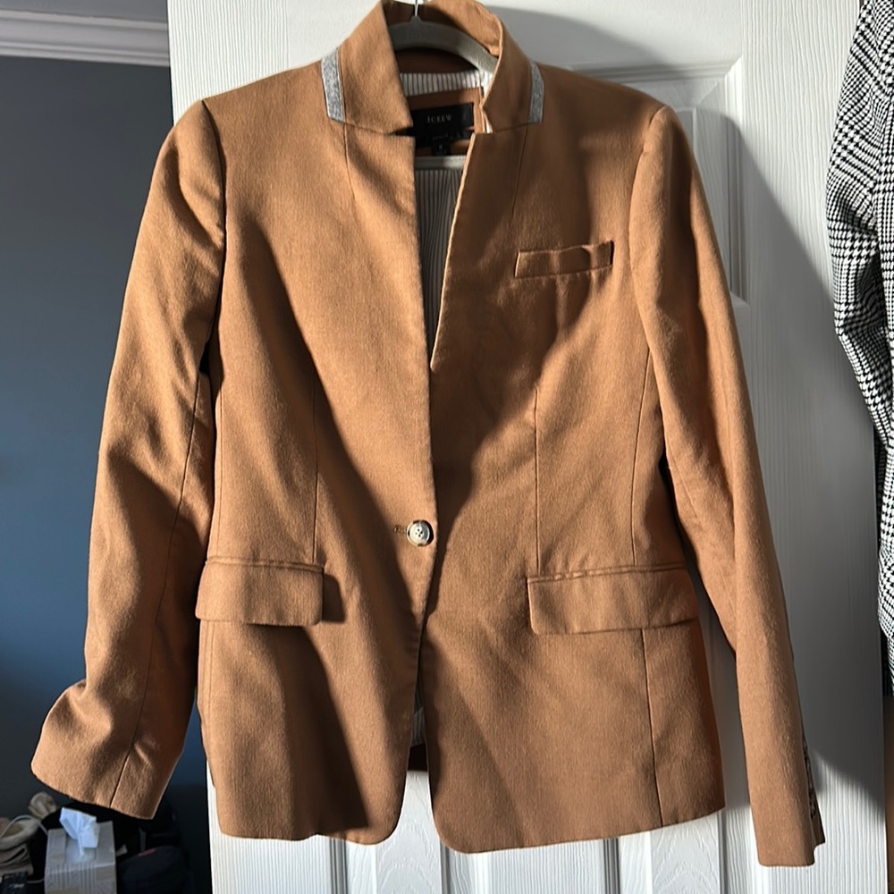 JCrew Camel Blazer